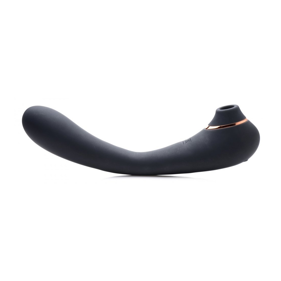 VIBRATORE DOPPIO CON SUZIONE PER DONNA SEX TOY...