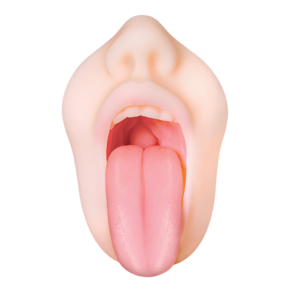 MASTURBATORE PER UOMO A FORMA DI BOCCA REAL MOUTH STROKER