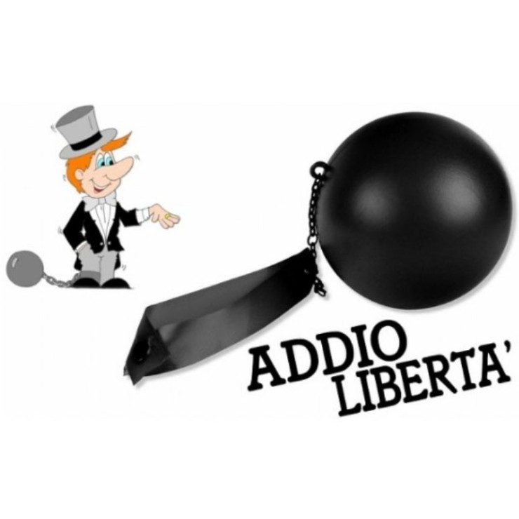 PALLA DA CARCERATO ADDIO LIBERTÀ ADDIO AL CELIBATO E AL...