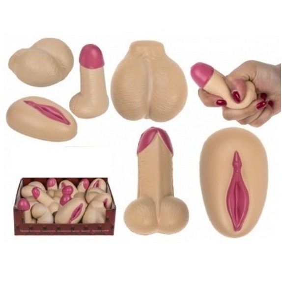 ANTISTRESS SEXY DI DIVERSE FORME CM.9 GADGET SCHERZOSO