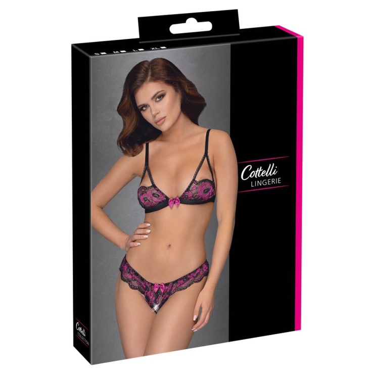 COMPLETO INTIMO SEXY PER DONNA APERTO SUL CAVALLO...