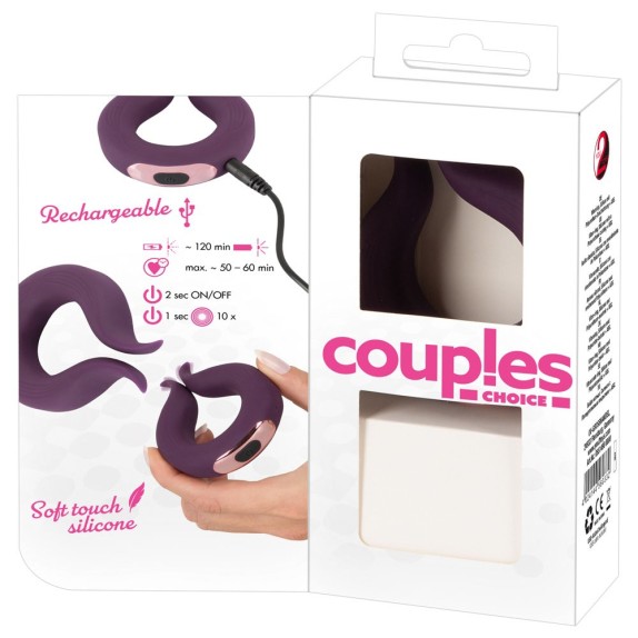 GIOCO DI COPPIA SEXY VIBRANTE SEX TOY COUPLES IN SILICONE