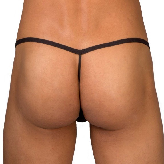 STRING SEXY PER UOMO IN PIZZO FLOREALE DI EROS VENEZIANI
