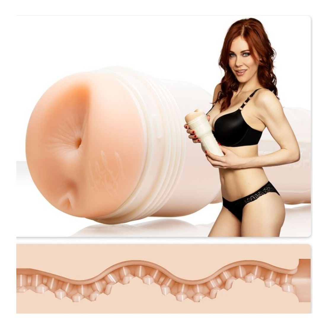 MASTURBATORE PER UOMO SEX TOY FLESHLIGHT ANO...
