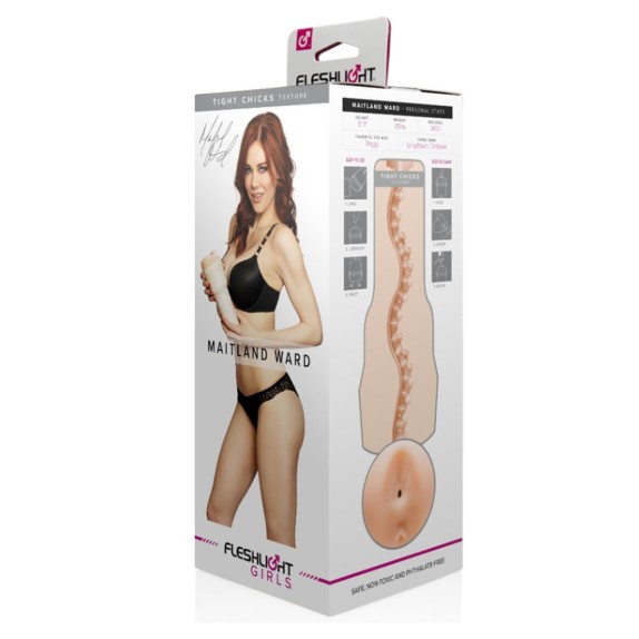 MAITLAND WARD MASTURBATORE PER UOMO SEX TOY FLESHLIGHT ANO