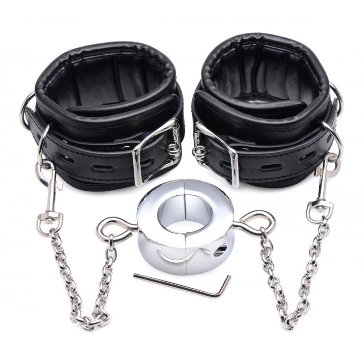 SCHIACCIA TESTICOLI PER GIOCHI SADOMASO SEX TOY BALL... 2
