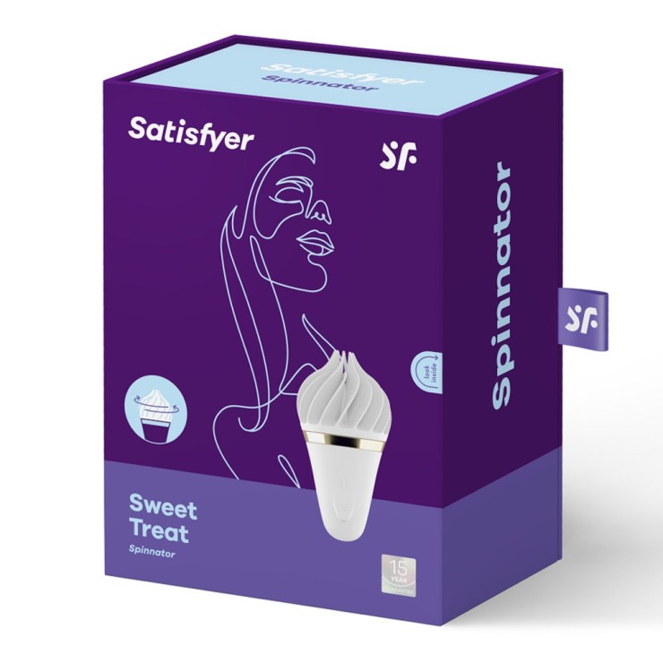 STIMOLATORE CLITORIDEO SEX TOY CON TESTINA ROTANTE...