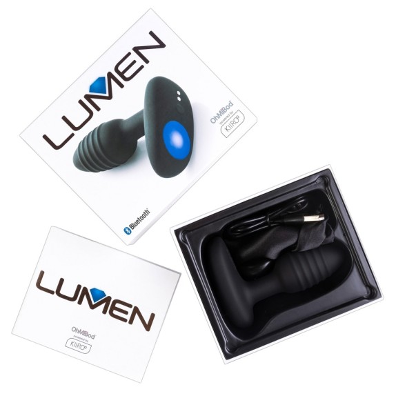 PLUG ANALE VIBRANTE CON APPLICAZIONE SEX TOY LUMEN