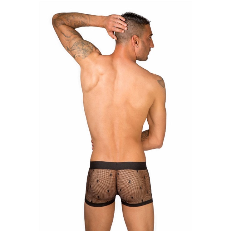 BOXER SEXY PER UOMO A RETE PICCOLA CON POIS EROS VENEZIANI 2