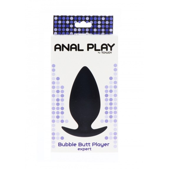 PLUG ANALE CON BASE A BARCHETTA SEX TOY EXPERT BUBBLE BUTT PLAYER