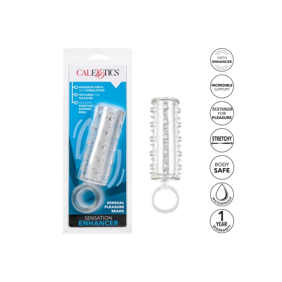 GUAINA CON RILIEVI DA INDOSSARE NEL PENE SEX TOY SENSATION ENHANCER