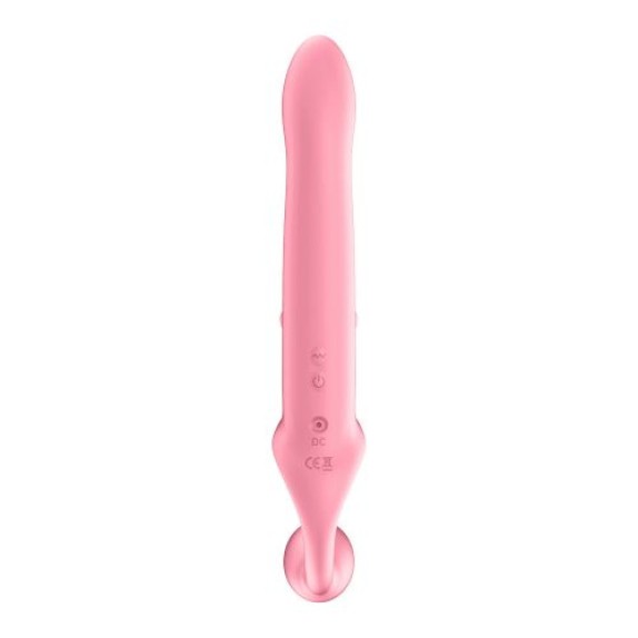 STRAPLESS STRAP-ON TRIPLO VIBRANTE PER DONNA SEX TOY THIRD JOY