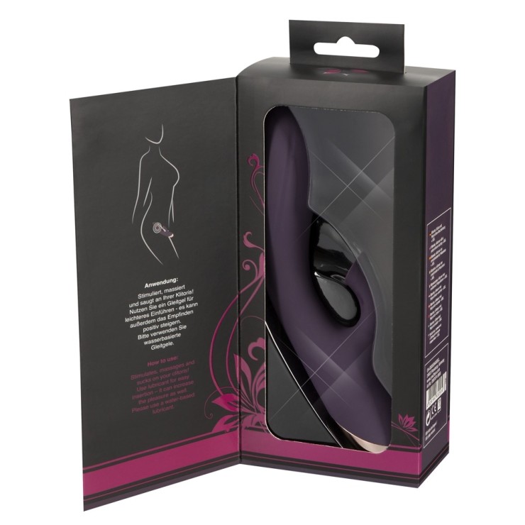 VIBRATORE RABBIT CON ASPIRA CLITORIDE SEX TOY SUCKING... 2