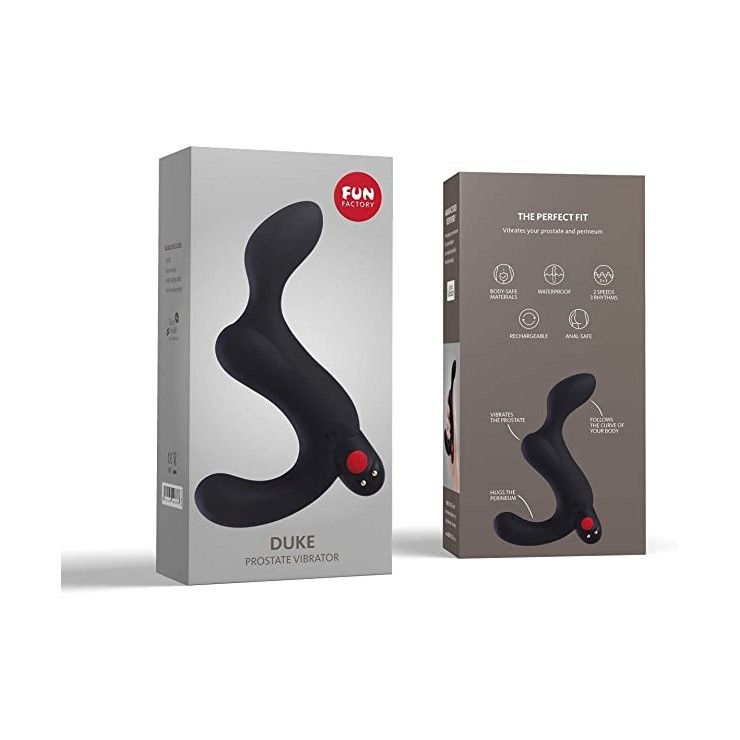 STIMOLATORE PROSTATICO DUKE CON CARICA BATTERIE