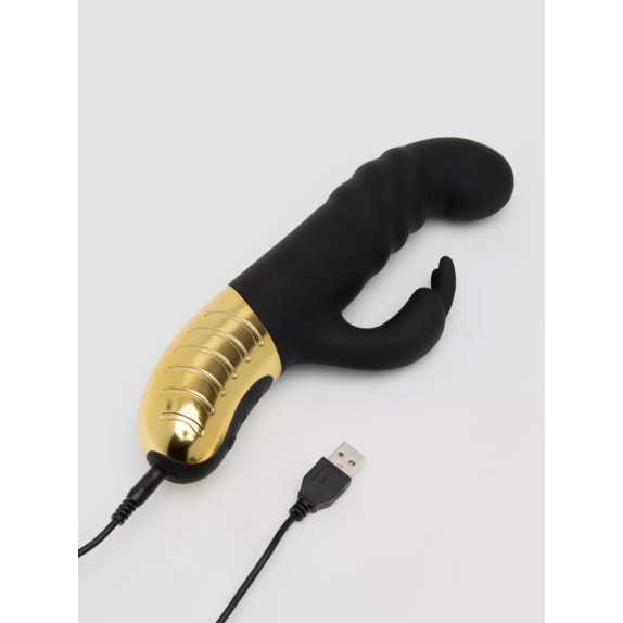 VIBRATORE RABBIT CON MOVIMENTO A SPINTA G-STORMER