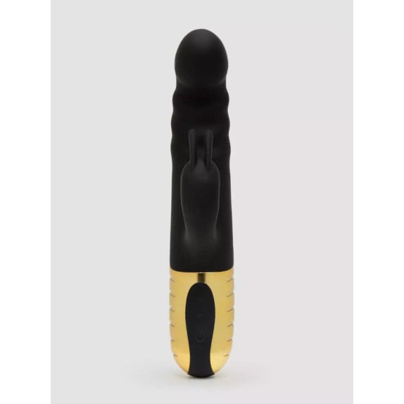 VIBRATORE RABBIT CON MOVIMENTO A SPINTA G-STORMER