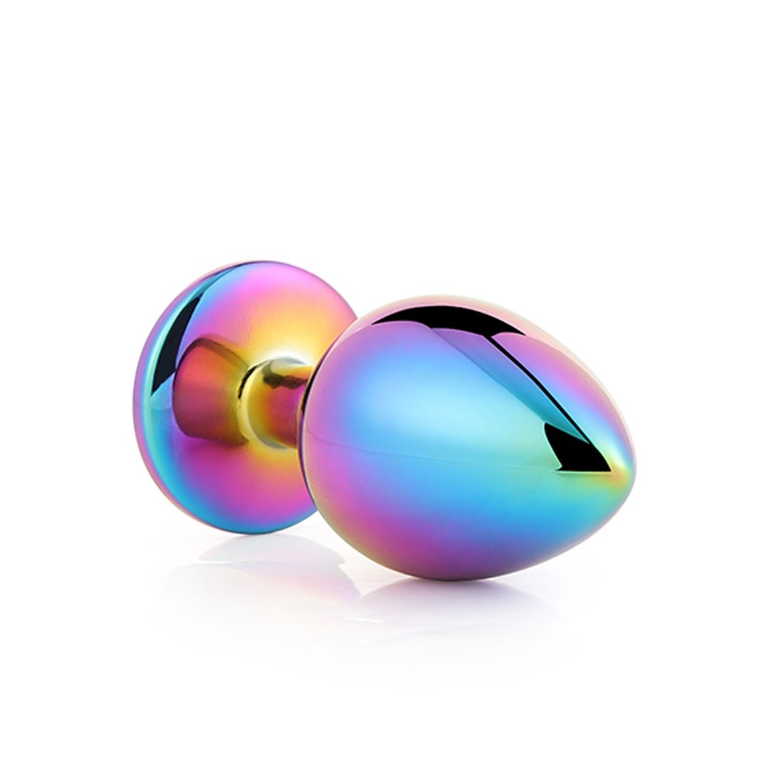 PLUG ANALE MULTICOLOUR CON GIOIELLO SEX TOY...