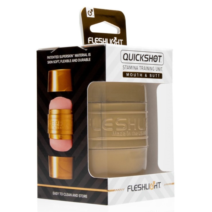 MASTURBATORE PER UOMO STAMINA FLESHLIGHT QUICKSHOT