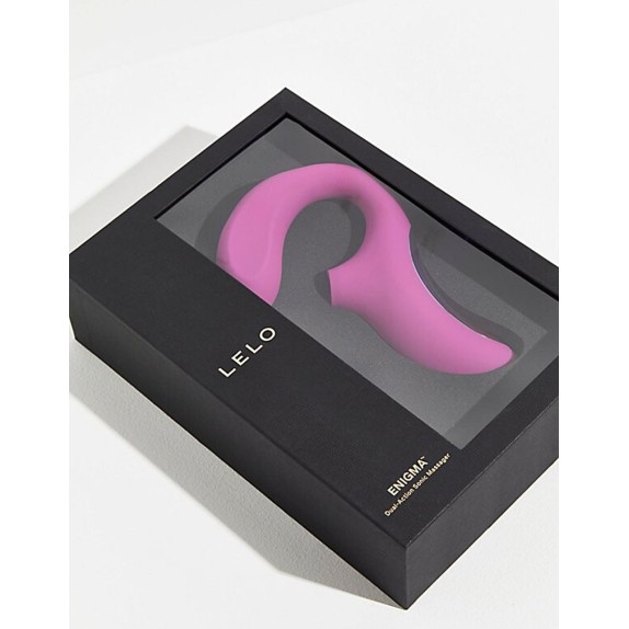 VIBRATORE DOPPIO CON ASPIRA CLITORIDE SEX TOY ENIGMA LELO