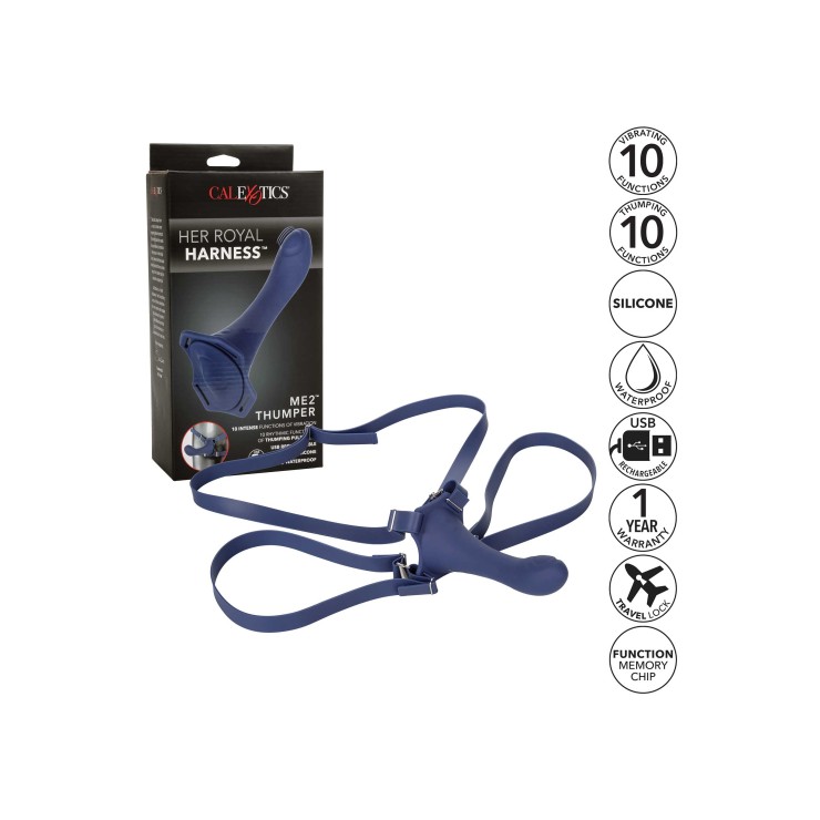 FALLO INDOSSABILE STRAP-ON VIBRANTE PER DONNA SEX TOY ME2... 2
