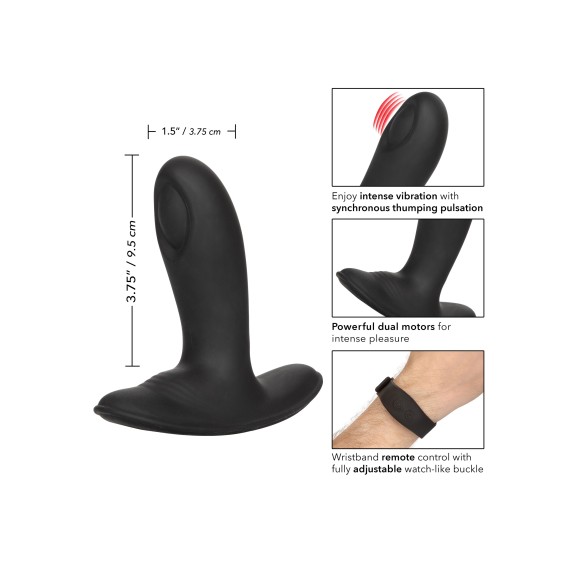 VIBRATORE STIMOLATORE PROSTATICO PULSANTE SEX TOY ECLIPSE