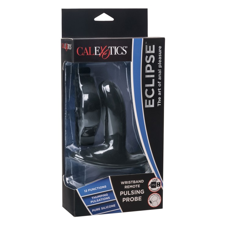 VIBRATORE STIMOLATORE PROSTATICO PULSANTE SEX TOY ECLIPSE