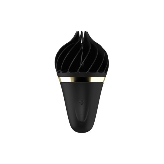 STIMOLATORE CLITORIDEO SEX TOY CON TESTINA ROTANTE MORBIDA SPINNATOR