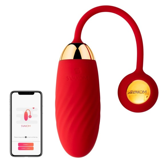 OVETTO VAGINALE VIBRANTE CON APPLICAZIONE SEX TOY ELLA NEO