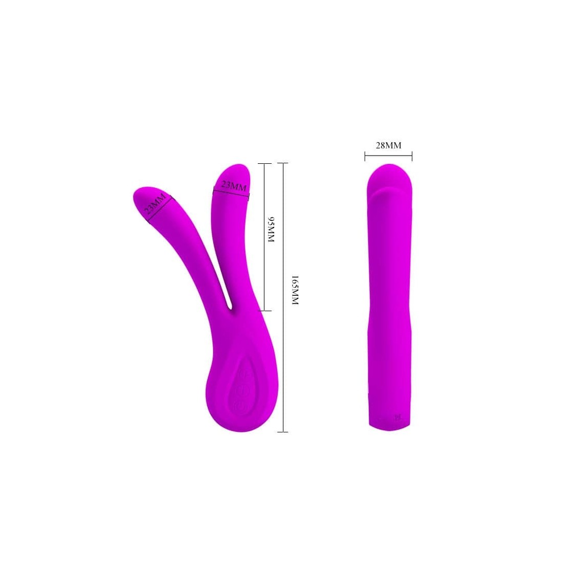 VIBRATORE MULTIUSO PER GIOCHI DI COPPIA SEX TOY...