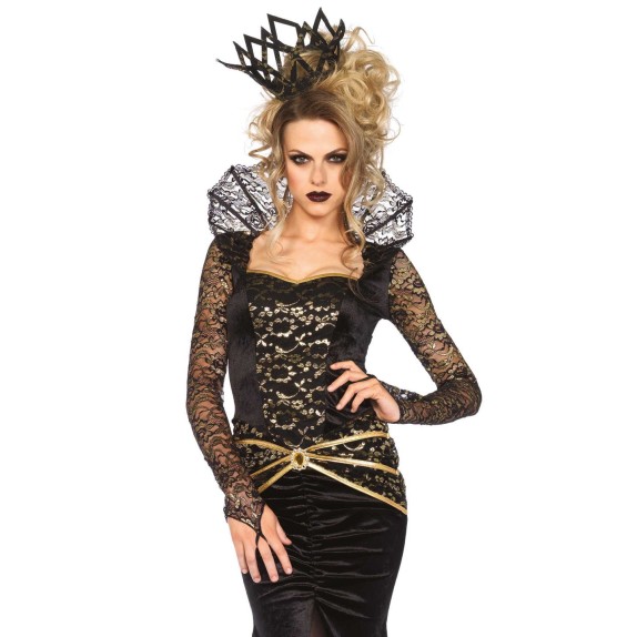 COSTUME TRAVESTIMENTO SEXY PER DONNA DA REGINA CATTIVA