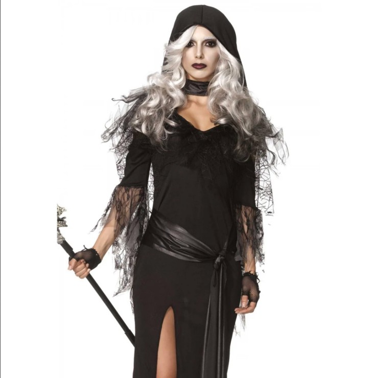 TRAVESTIMENTO COSTUME SEXY DA STREGA HALLOWEEN LEG AVENUE