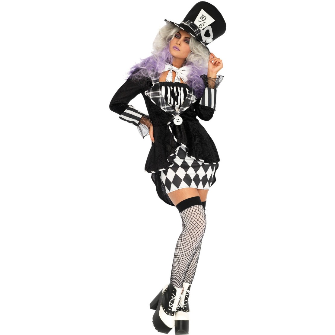 COSTUME TRAVESTIMENTO HALLOWEEN SEXY PER DONNA...
