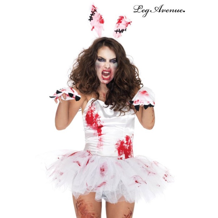 KIT CONIGLIO ZOMBIE 3 PEZZI