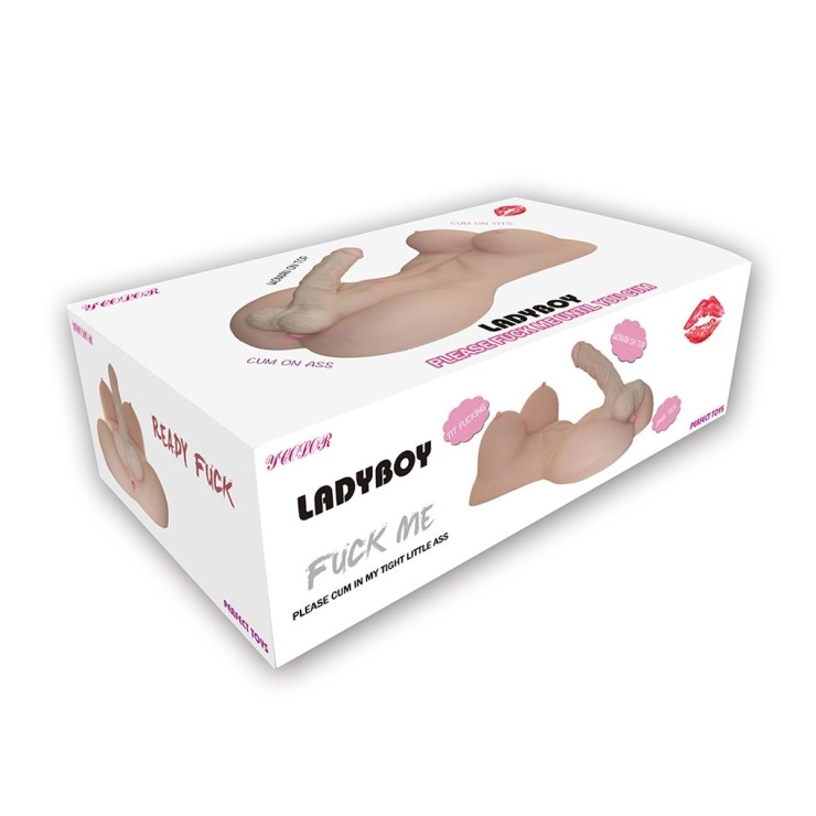 MASTURBATORE MEZZO BUSTO TRANS SHE-MALE BODY 2