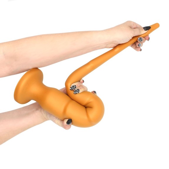 SPINA ANALE FLESSIBILE SEX TOY DI GRANDI DIMENSIONI GOLDPLAY REX