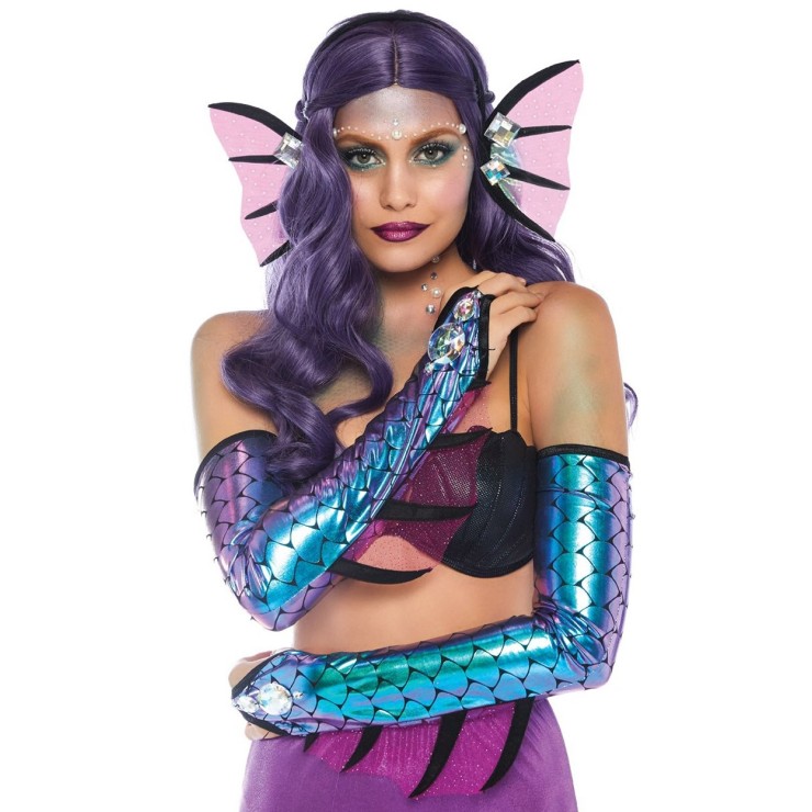 KIT HALLOWEEN SIRENETTA SEXY IRRIDESCENTE