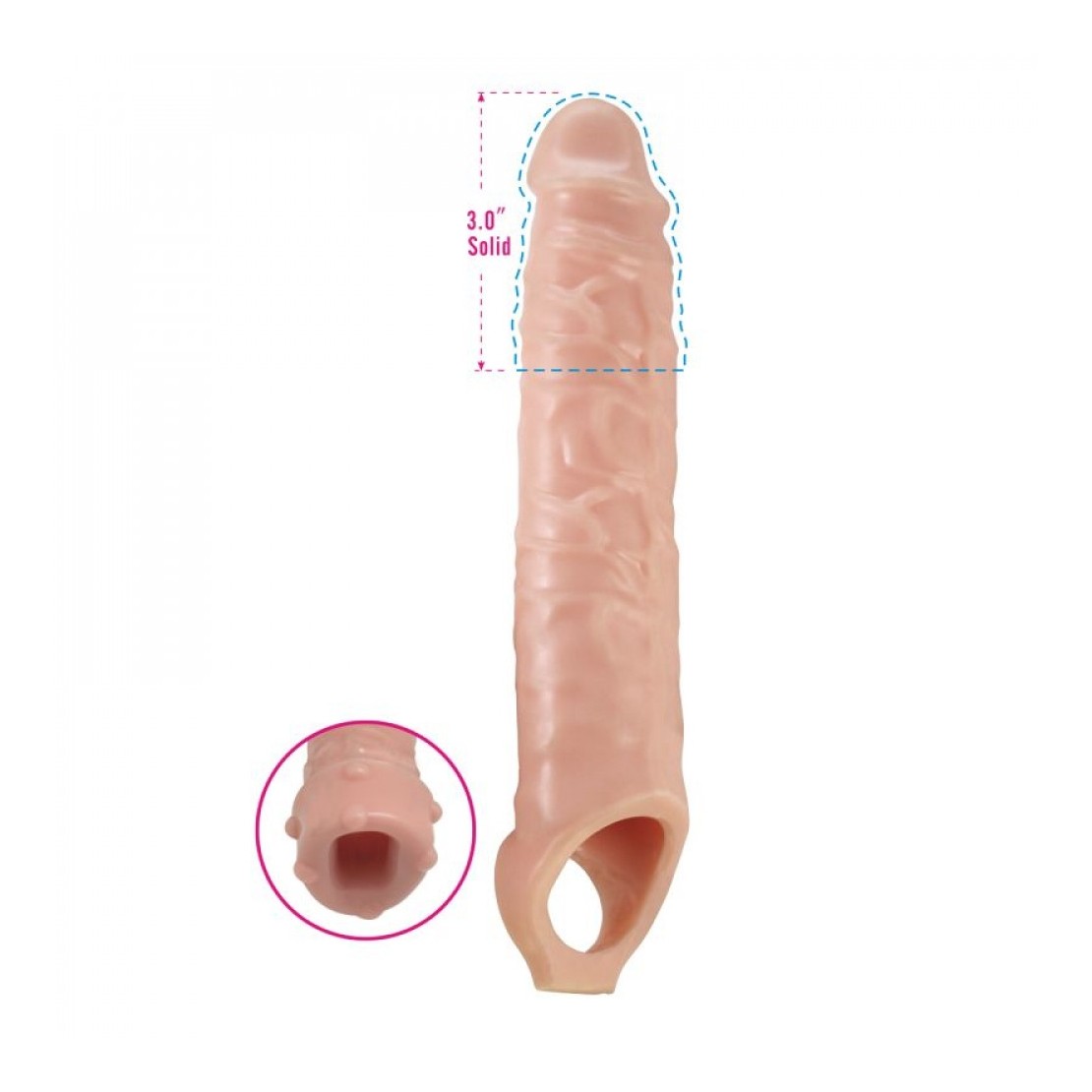 PROLUNGA REALISTICA PER PENE SEX TOY RAGIN...