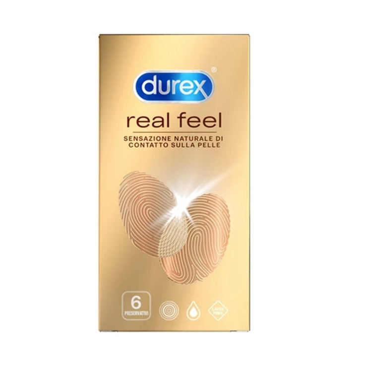 OFFERTA DUREX: PROFILATTICI REAL FEEL CONFEZIONE 6 PEZZI