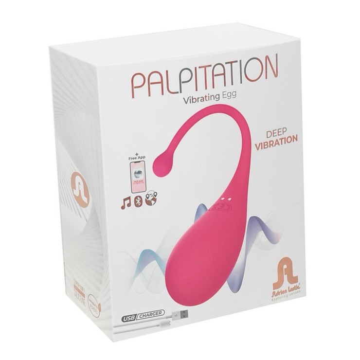 OVETTO VAGINALE VIBRANTE CON APP PALPITATION 2