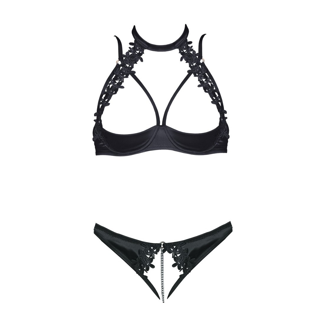 COMPLETO INTIMO APERTO SEXY PER DONNA CON...