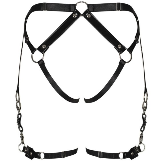 REGGICALZE E PERIZOMA 2 IN 1 HARNESS SEXY PER DONNA A762 OBSESSIVE