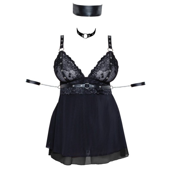 BABYDOLL SEXY TAGLIE GRANDI-CURVY COTTELLI BONDAGE