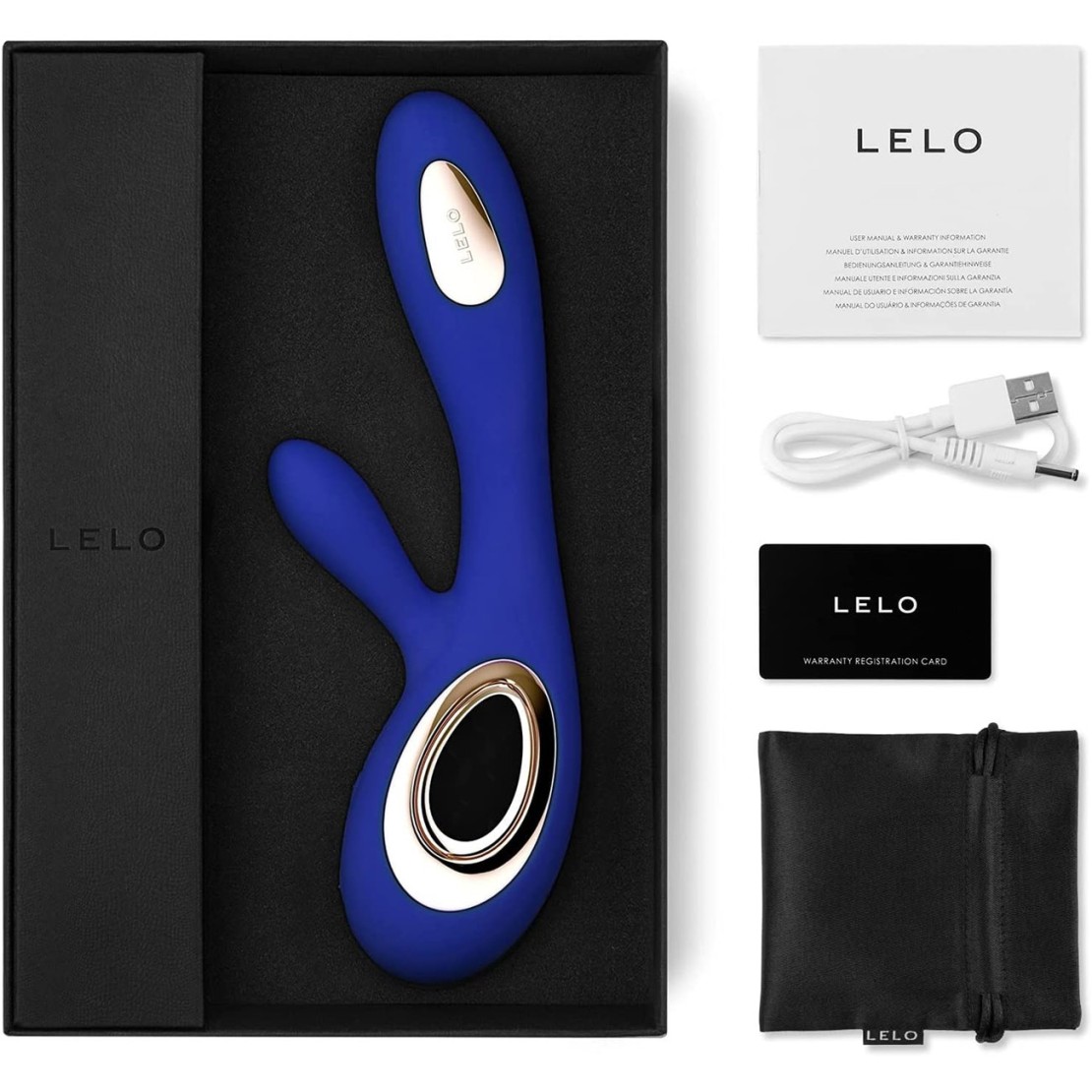 SORAYA WAVE LELO: VIBRATORE RABBIT SEX TOY PER...