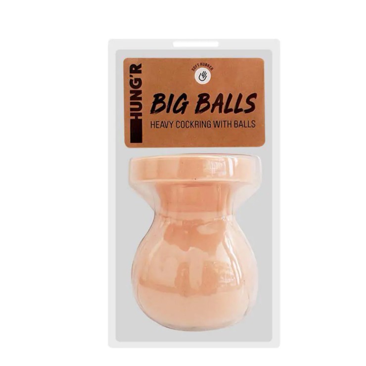 ANELLO PER PENE SEX TOY CON TESTICOLI BIG BALLS HEAVY...