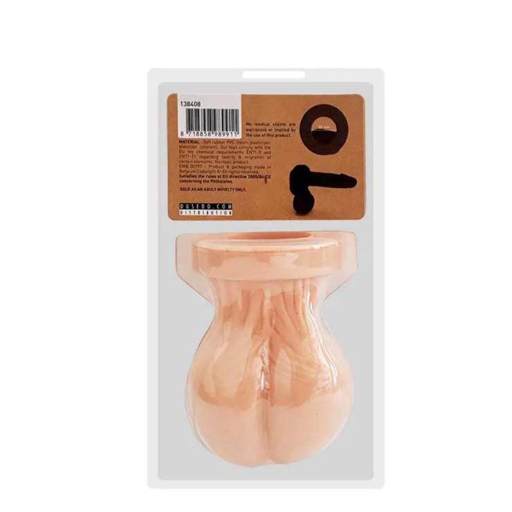ANELLO PER PENE SEX TOY CON TESTICOLI BIG BALLS HEAVY... 2