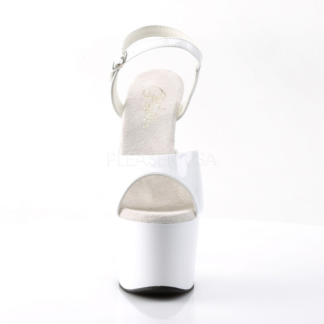 SCARPE SEXY TACCO CM. 17 CON CINTURINO PLEASER...