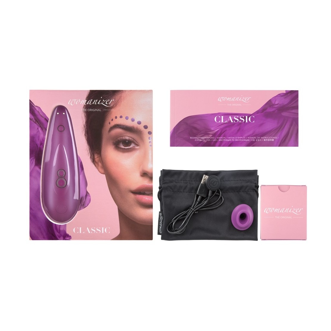 WOMANIZER CLASSIC SUCCHIA ASPIRA CLITORIDE SEX TOY