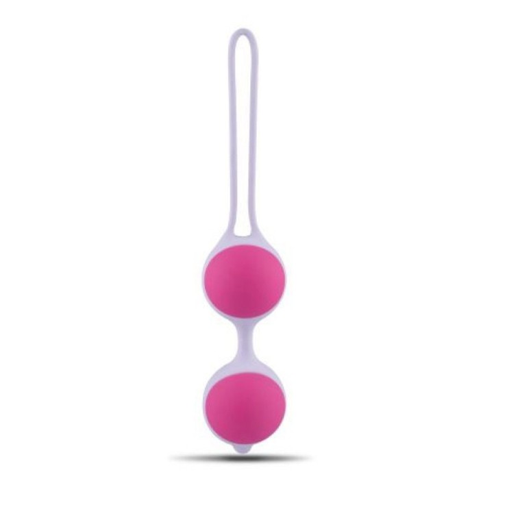 PALLINE VAGINALI AUTOVIBRANTI DOUBLE PLEASURE WHITE ENJOY 2