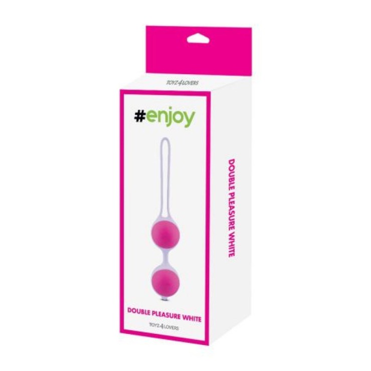 PALLINE VAGINALI AUTOVIBRANTI DOUBLE PLEASURE ENJOY