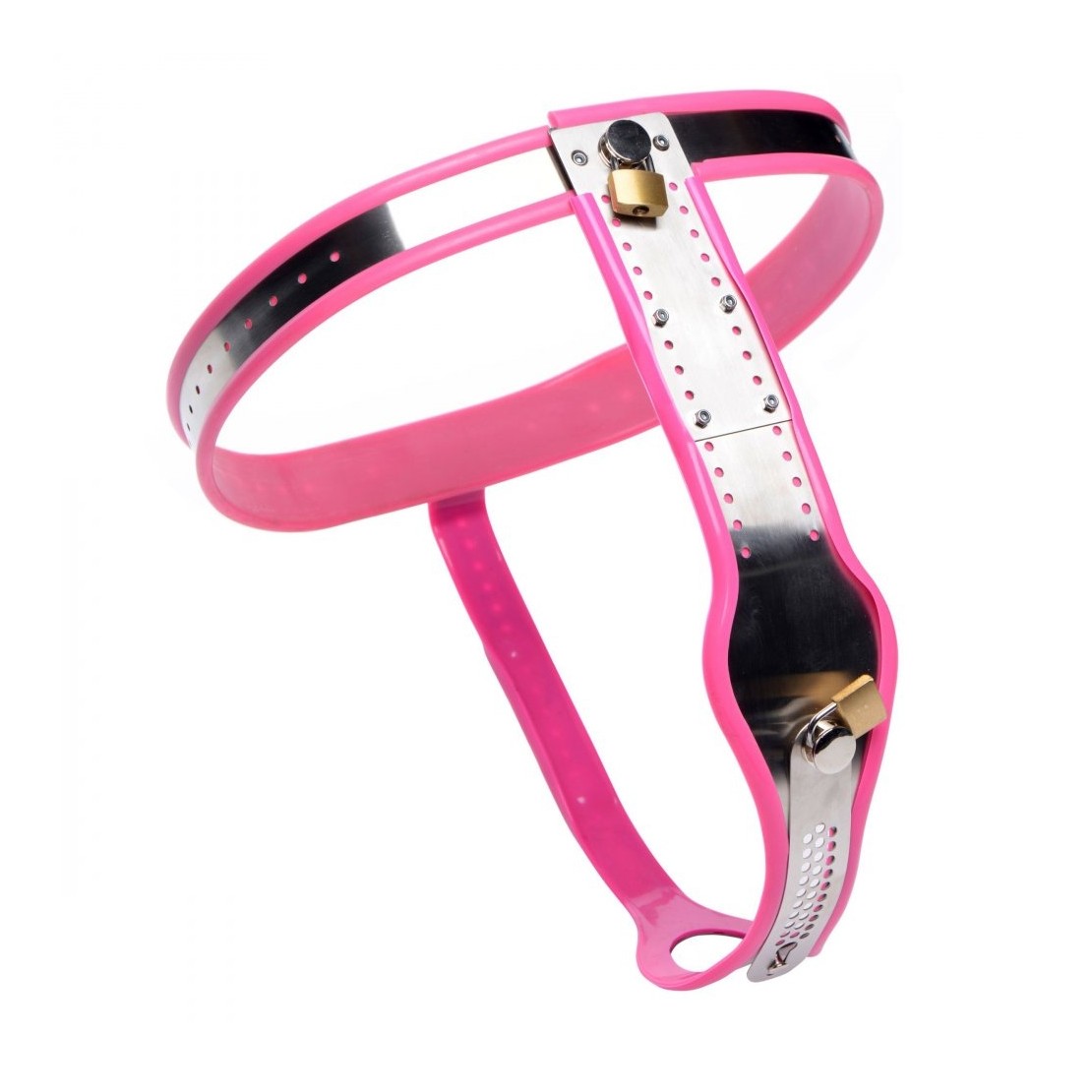 CINTURA DI CASTITA' PER DONNA SEX TOY PINK...